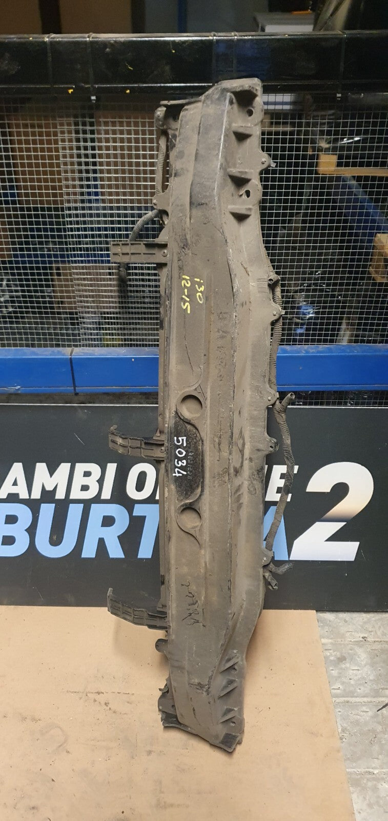 Trav 5034 - Traversa rinforzo paraurti posteriore Hyundai I30 dal 2012 al 2015