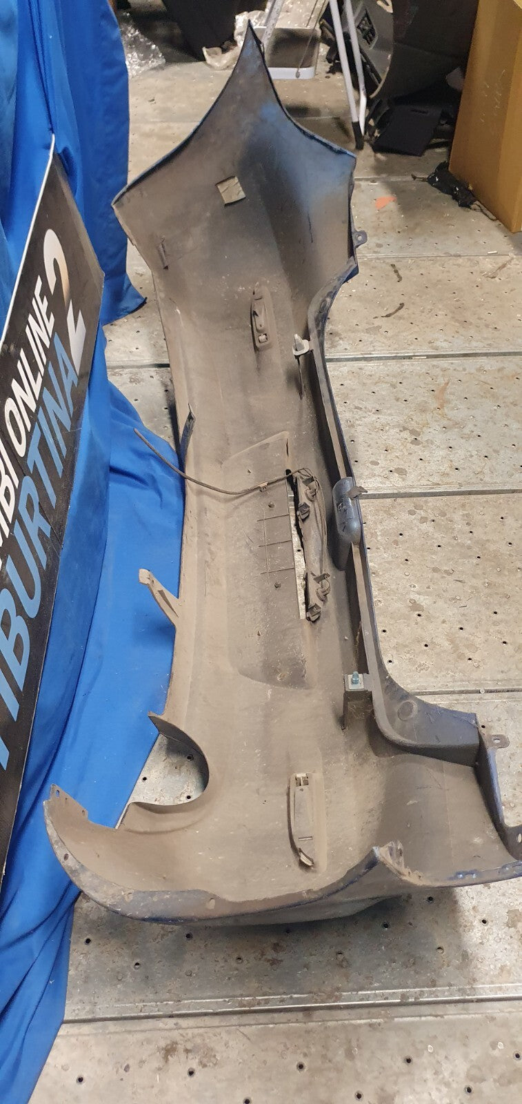Par 5132 - Paraurti posteriore Mazda 3 dal 2003 al 2009