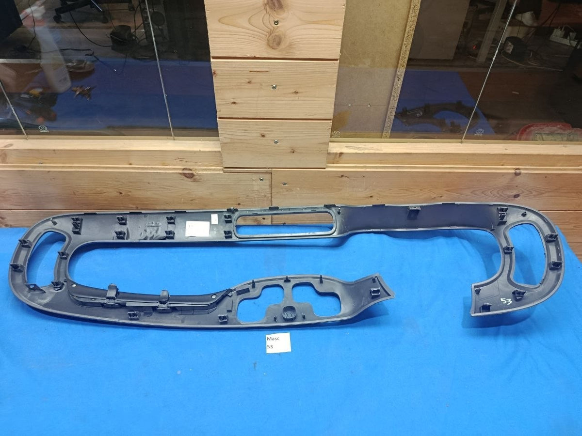 Masc 53 - Mascherina plancia Modanatura Centrale Cruscotto Fiat Panda Trussardi