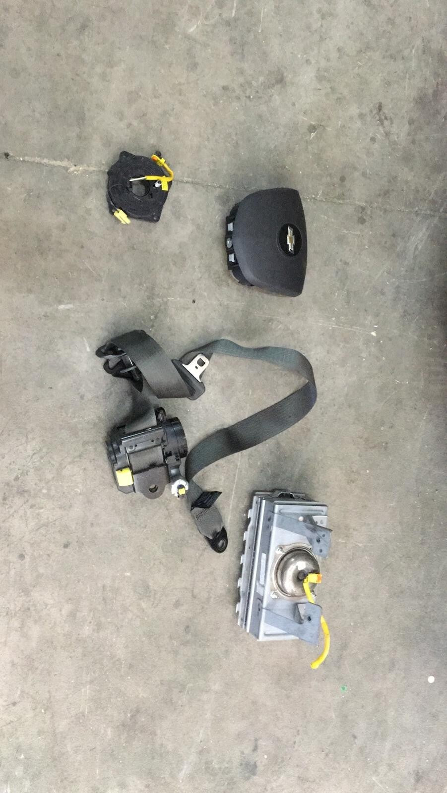 kit airbag chevrolet spark 2009 2013