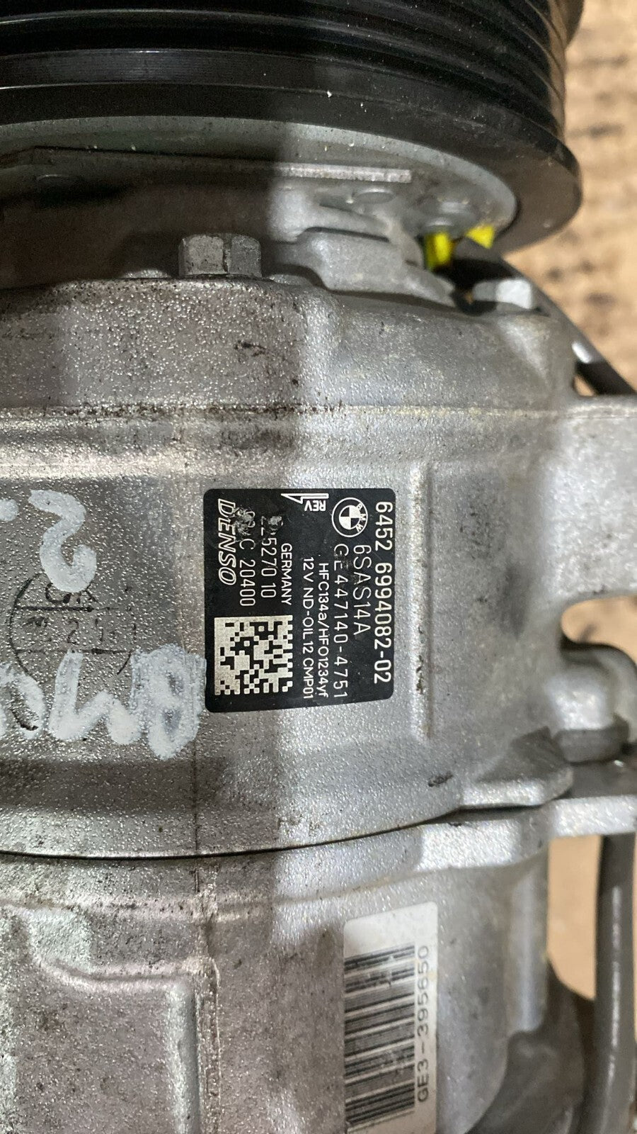 Compressore AC BMW X4 2.0Bz Anno 2019 Codice 64526994082-02 Numero oggetto 5090