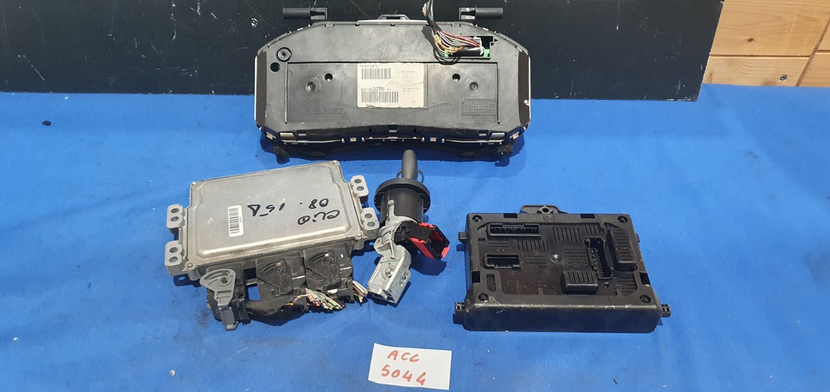 Kit accensione elettronica chiave e blocchetto Renault Clio 1.5 D