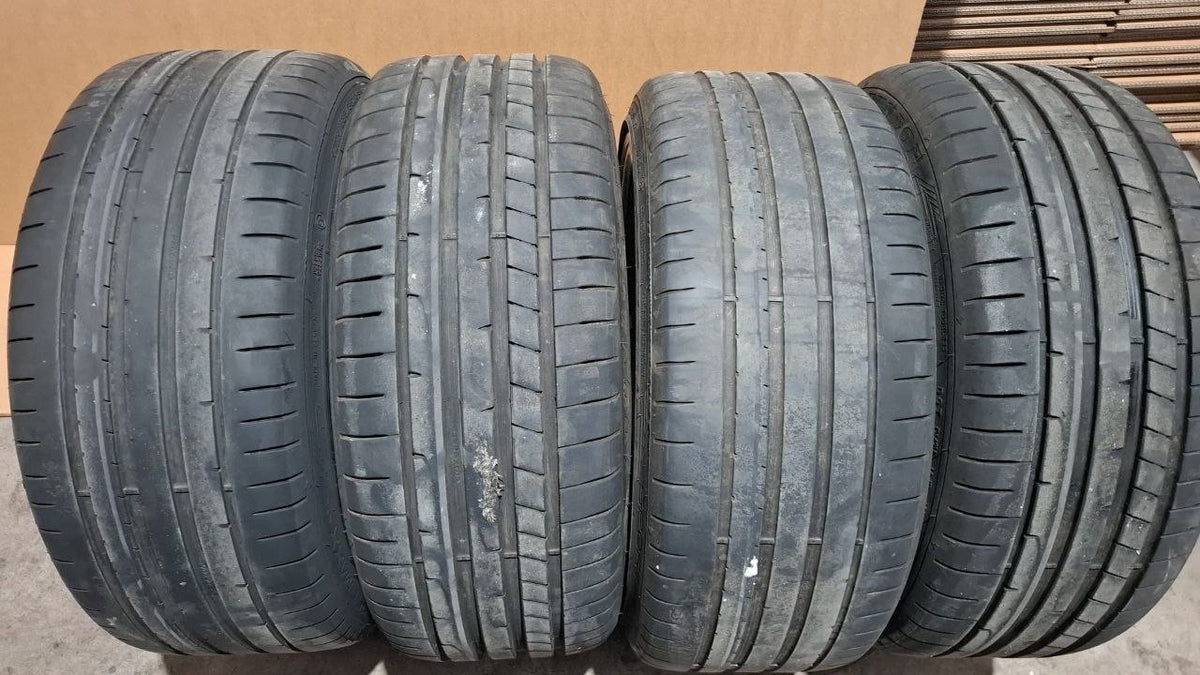 Cer 38 cerchi e gomme estive audi a4 b7 235-35-19 ABT originali