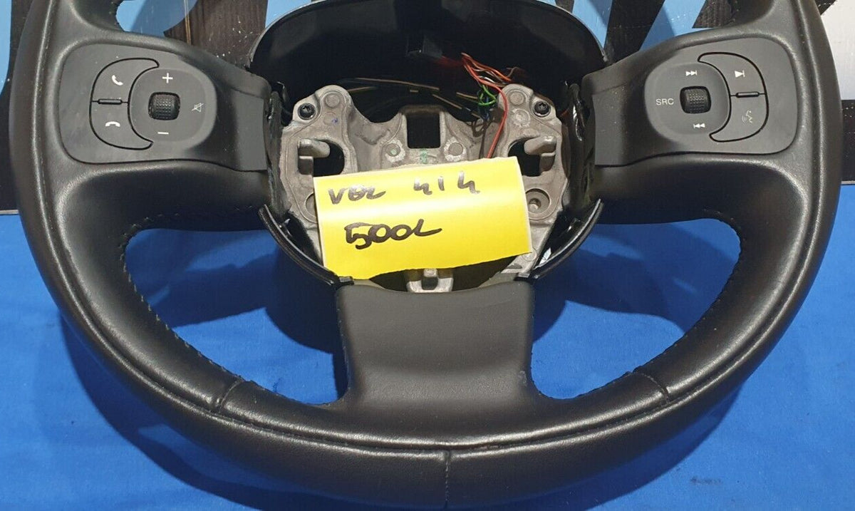 Volante Fiat 500L con palette
