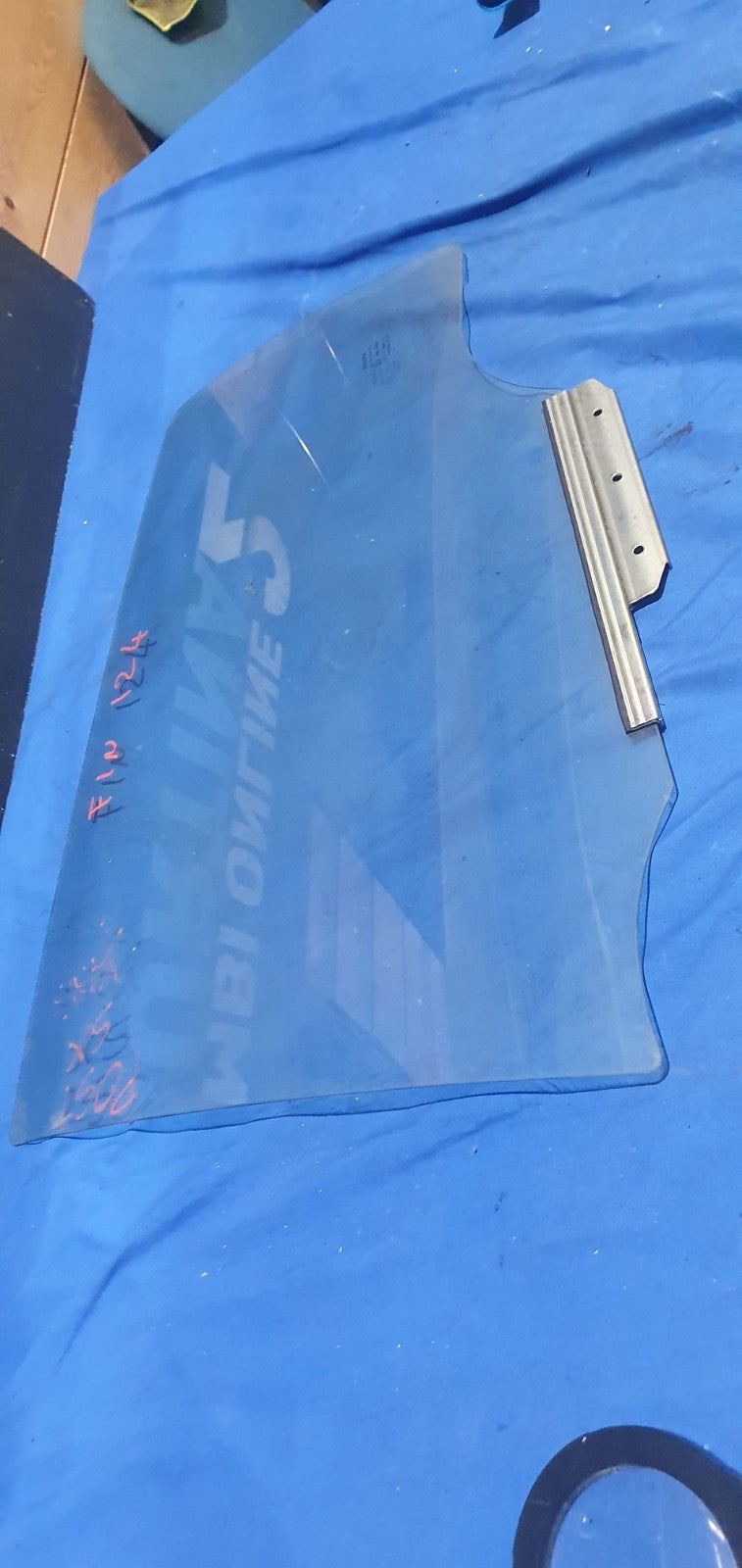 Fin 124 - Finestrino vetro scendente Toyota Yaris posteriore sinistro