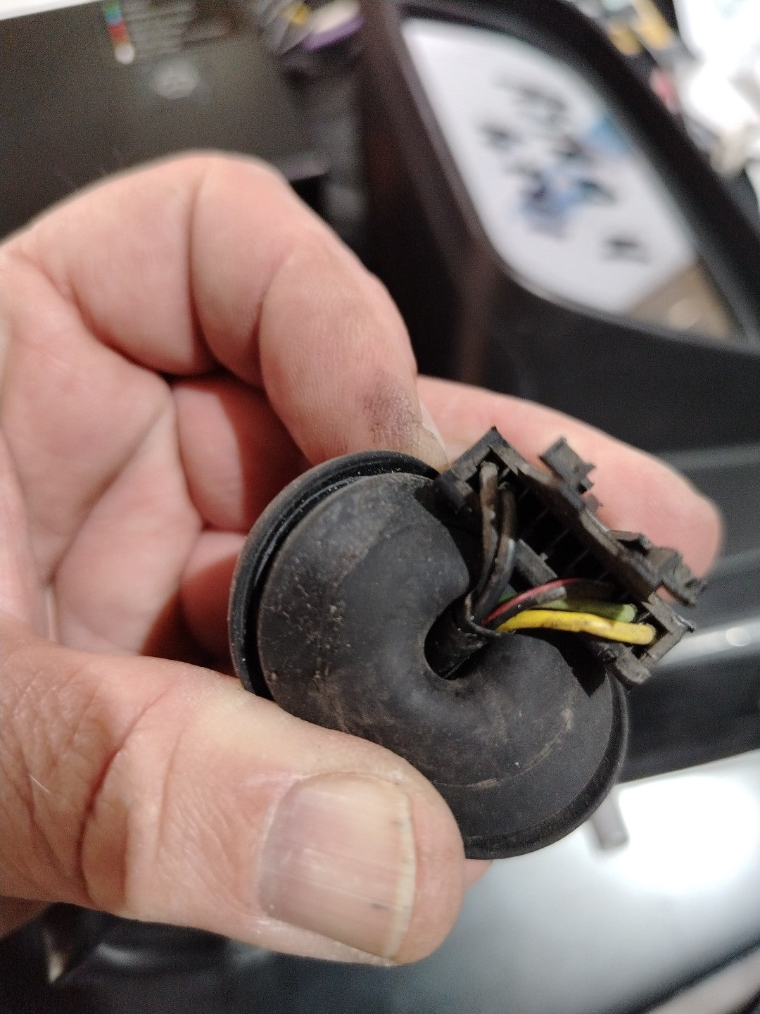 Spe 34 - Specchio retrovisore Specchietto Opel Zafira 2005 2011 Sinistro 5 fili