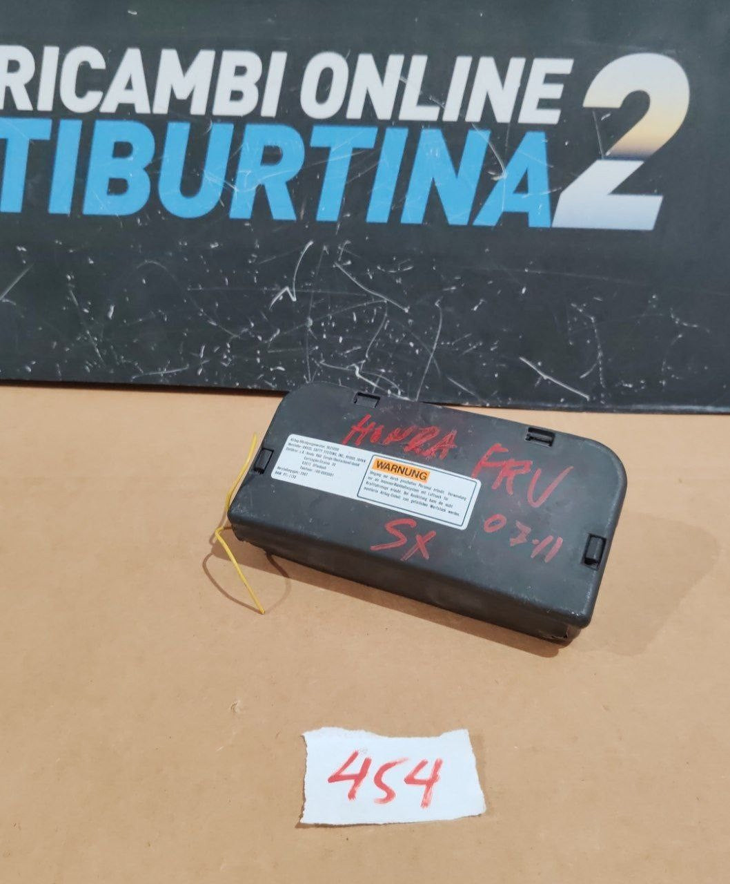 Sed454 airbag sedili sinistro Honda F-rv 2007 2011