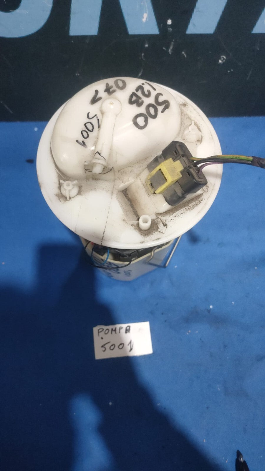 Pompa carburante fiat 500 1.2 benzina dal 07 in poi beccuccio rotto POMPA 5001