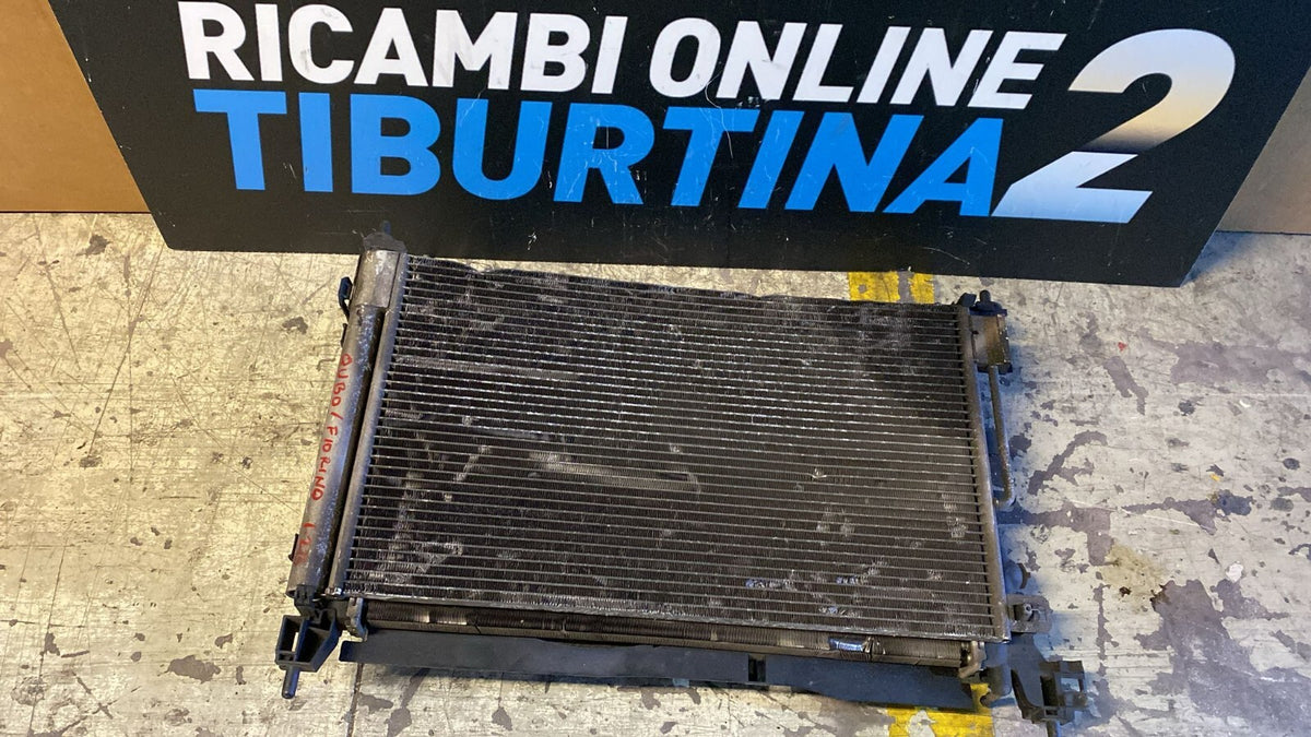 Radiatore e ventola Kit Radiatori Fiat qubo 1.2Bz Anno 2007