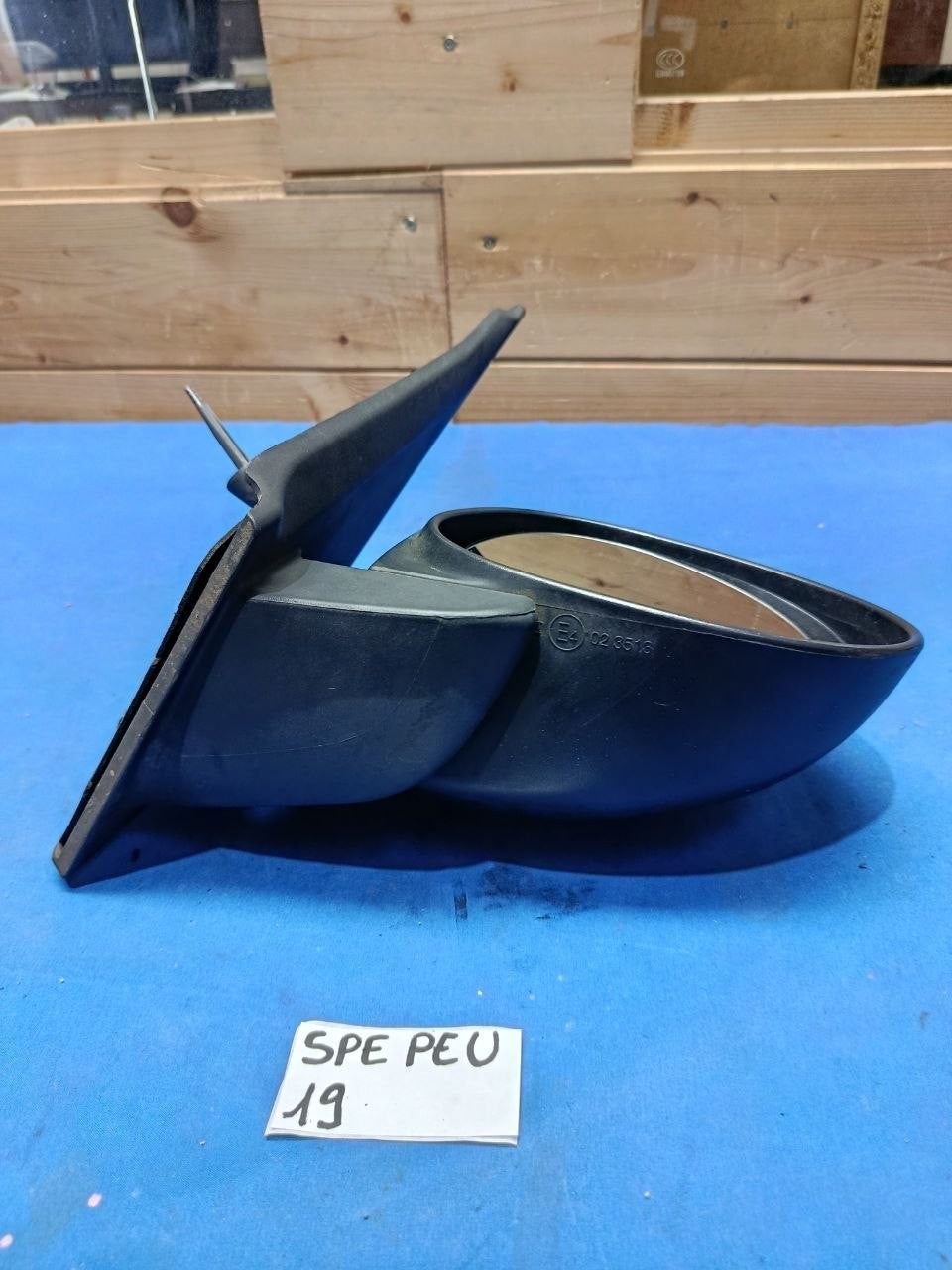 Spe Peu 19 - Specchio retrovisore con difetto manuale destro Peugeot 107 C1 Aygo