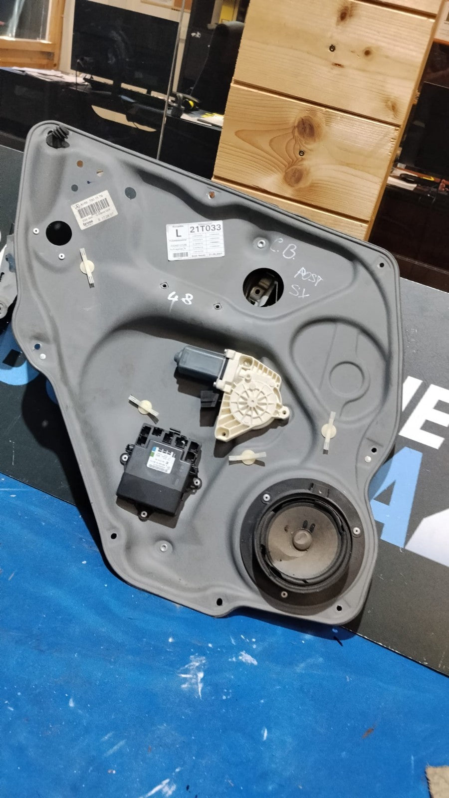 Alzacristalli posteriori sinistro con motorino Mercedes classe a w169