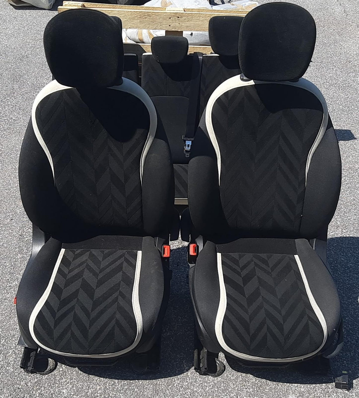 Tappezzeria lancia ypsilon misto stoffa e alcantara 2012 in poi