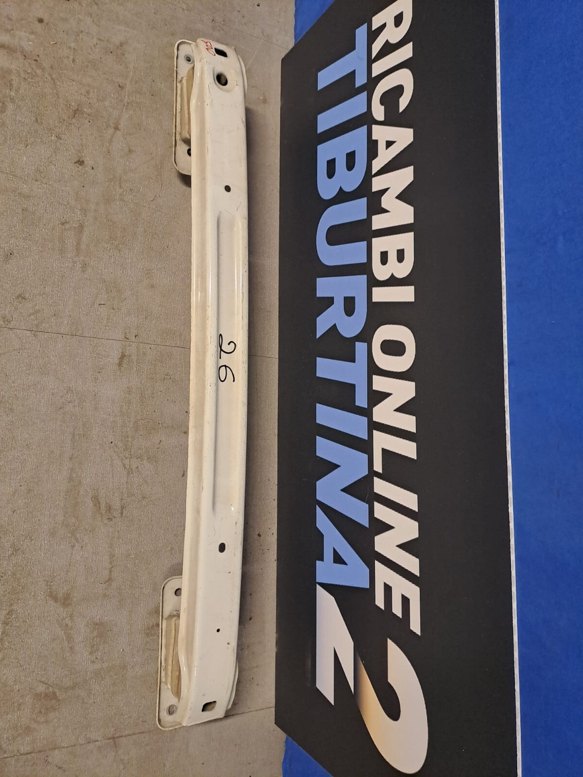 Trav 26 - Traversa rinforzo paraurti Posteriore Fiat 500 dal 2007