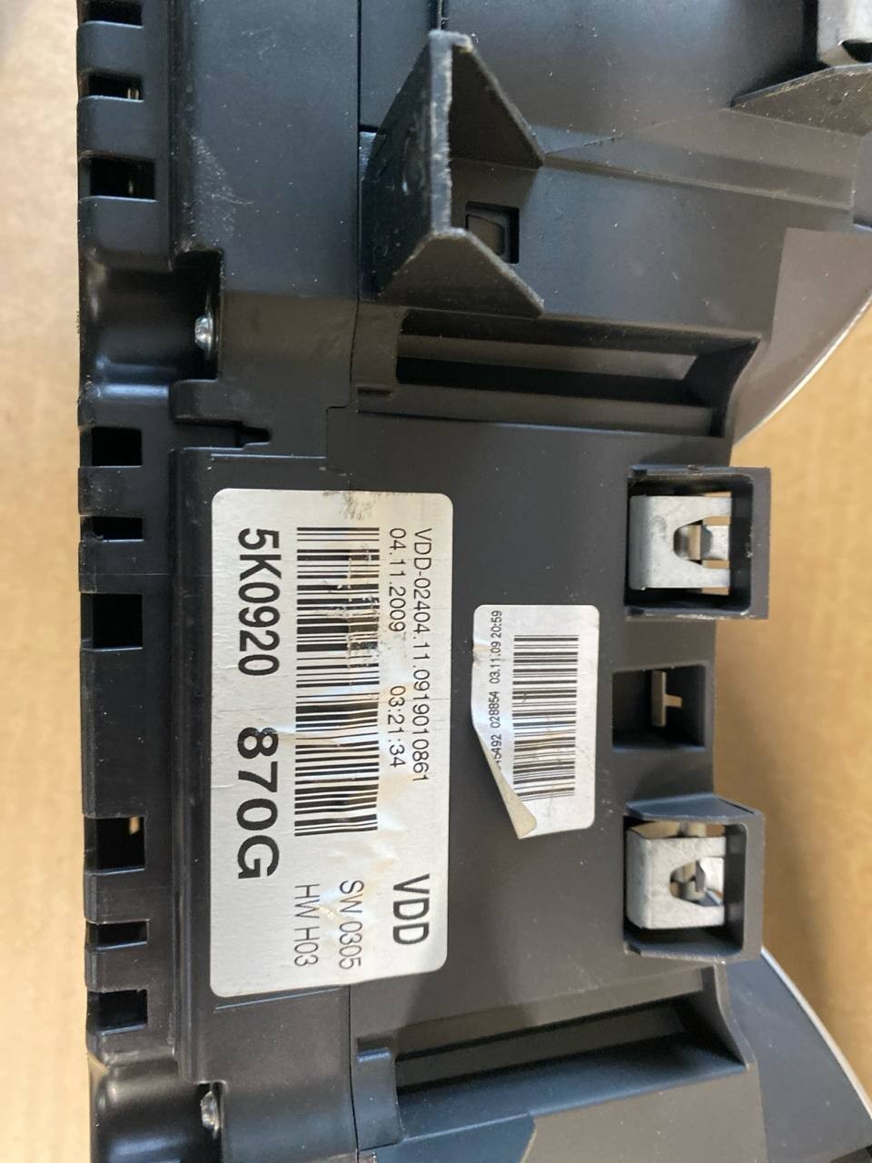 ACC 5061 Kit Accensione Volkswagen Golf 6 senza blocchetto e chiave dal 2009 1.6