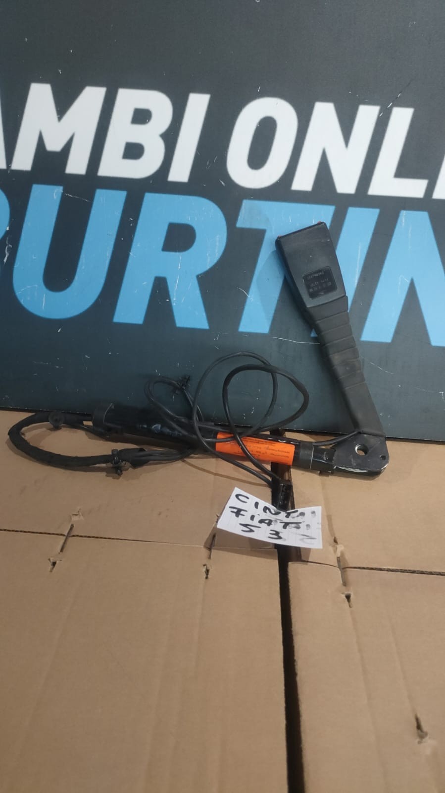 pretensionatore anteriore sinistro Fiat croma 2008 in poi cint 53