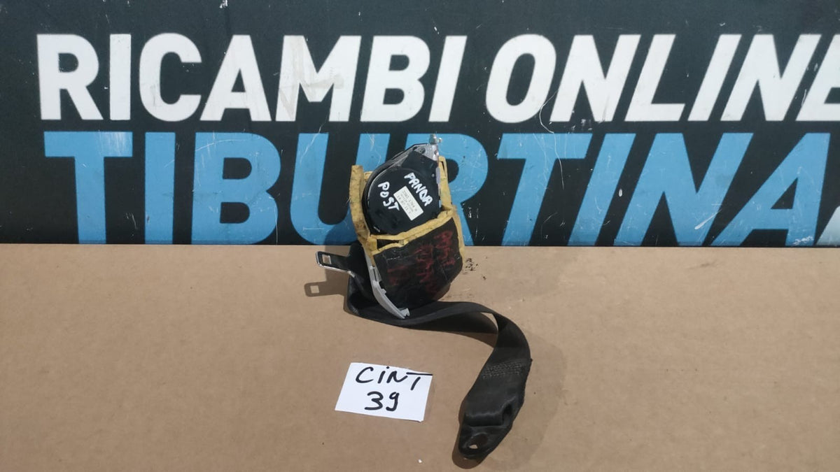cintura di sicurezza posteriore Fiat Panda senza airbag 2012 in poi cint 39
