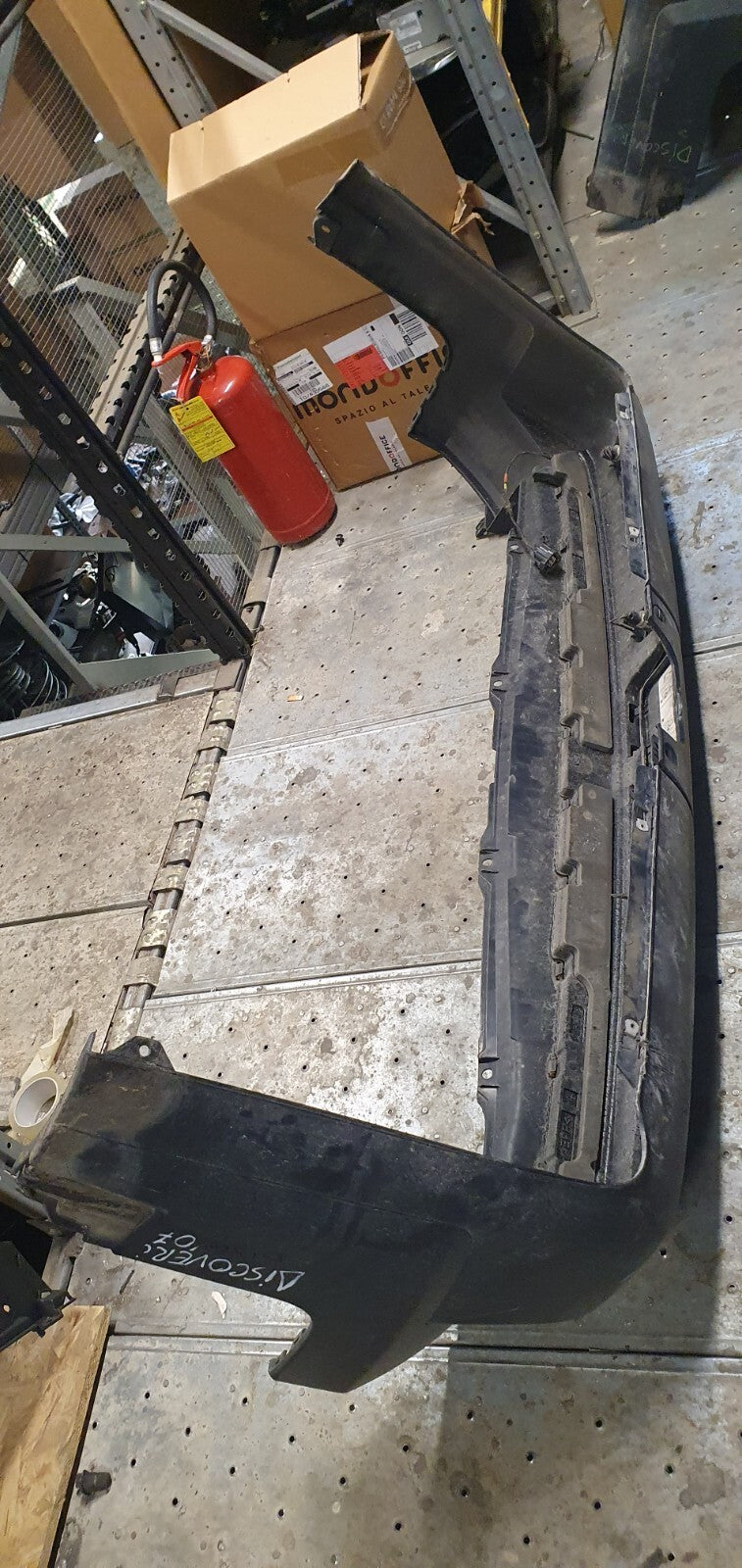 Paraurti posteriore Land Rover Discovery dal 2007 non verniciato