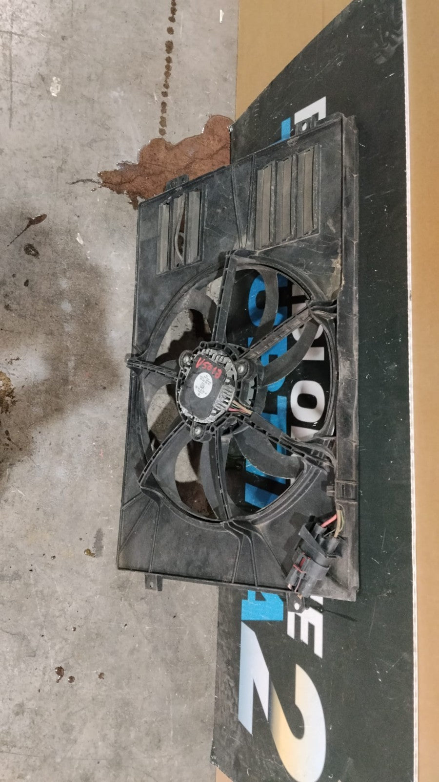 V5018 ventola radiatore Volkswagen golf 6 VI 1.6d Cod 1k0121203ah