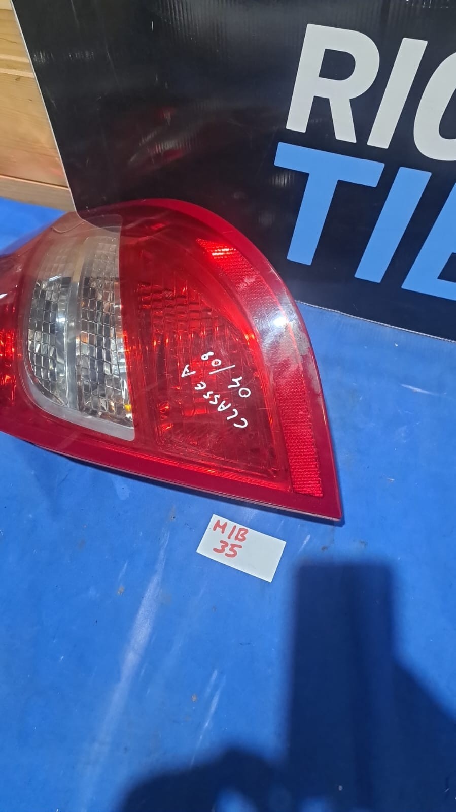F MB 35 Fanale posteriore stop destro Mercedes Benz classe a dal 2008 al 2012