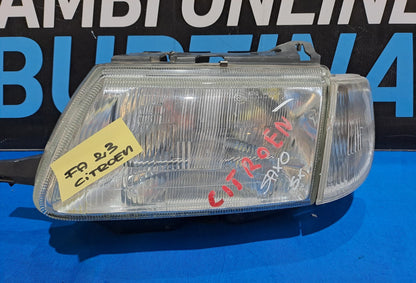 Fanale Faro  anteriore sinistro Citroen Saxo 1998 in poi
