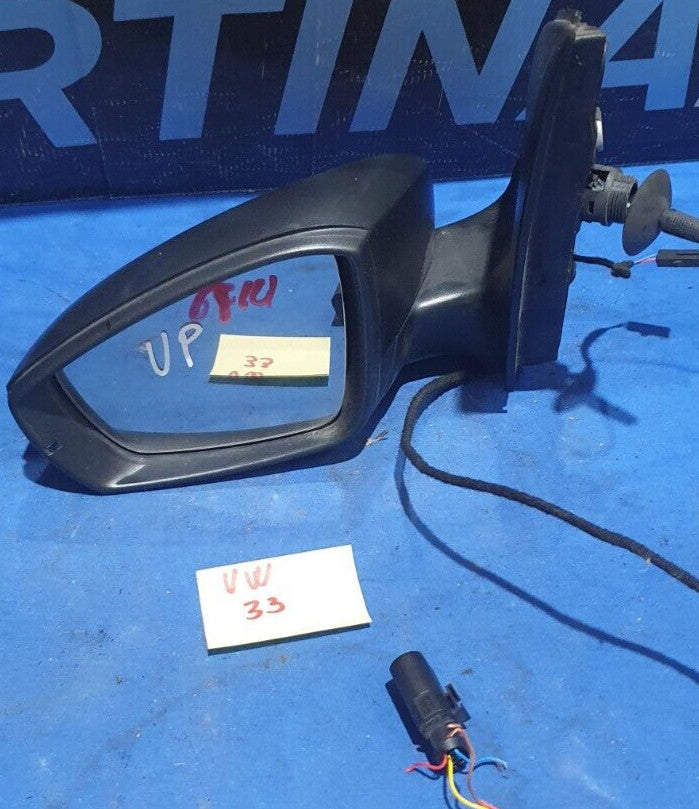 Specchio retrovisore specchietto Volkswagen Up sinistro manuale 4+2 fili (rotti)