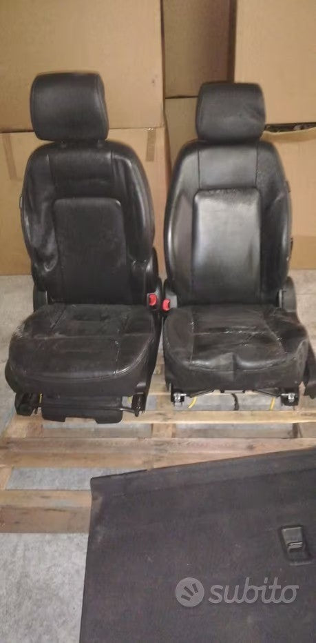 5 Tappezzeria chevrolet captiva pelle nera 2011 In poi