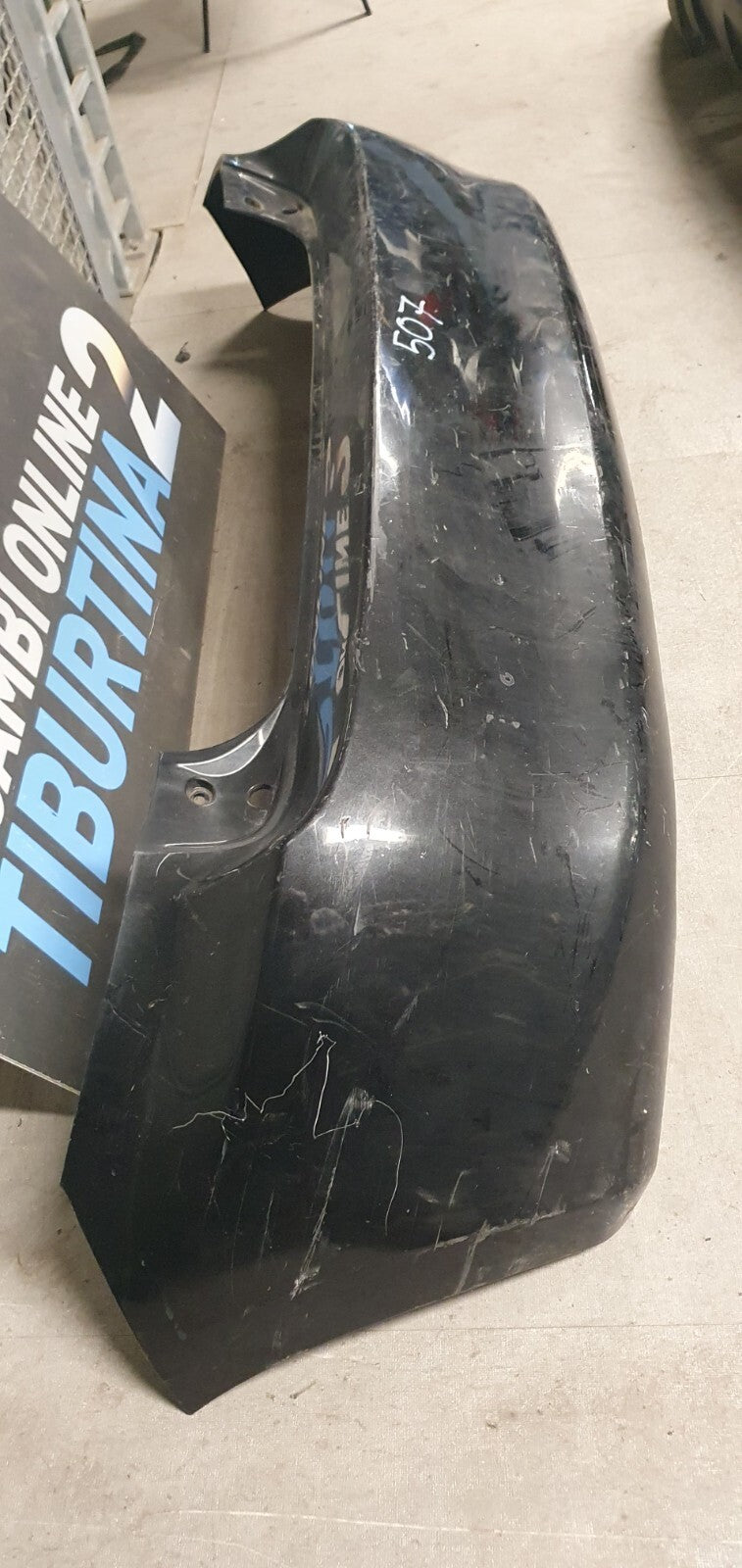 paraurti posteriore Toyota Auris berlina dal 2007 al 2012