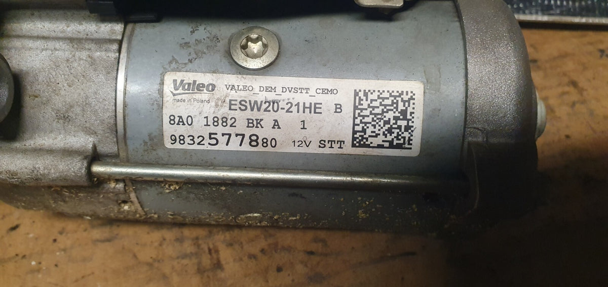 Motorino avviamento  Citroen C3 1.5 D valeo esw20-21he