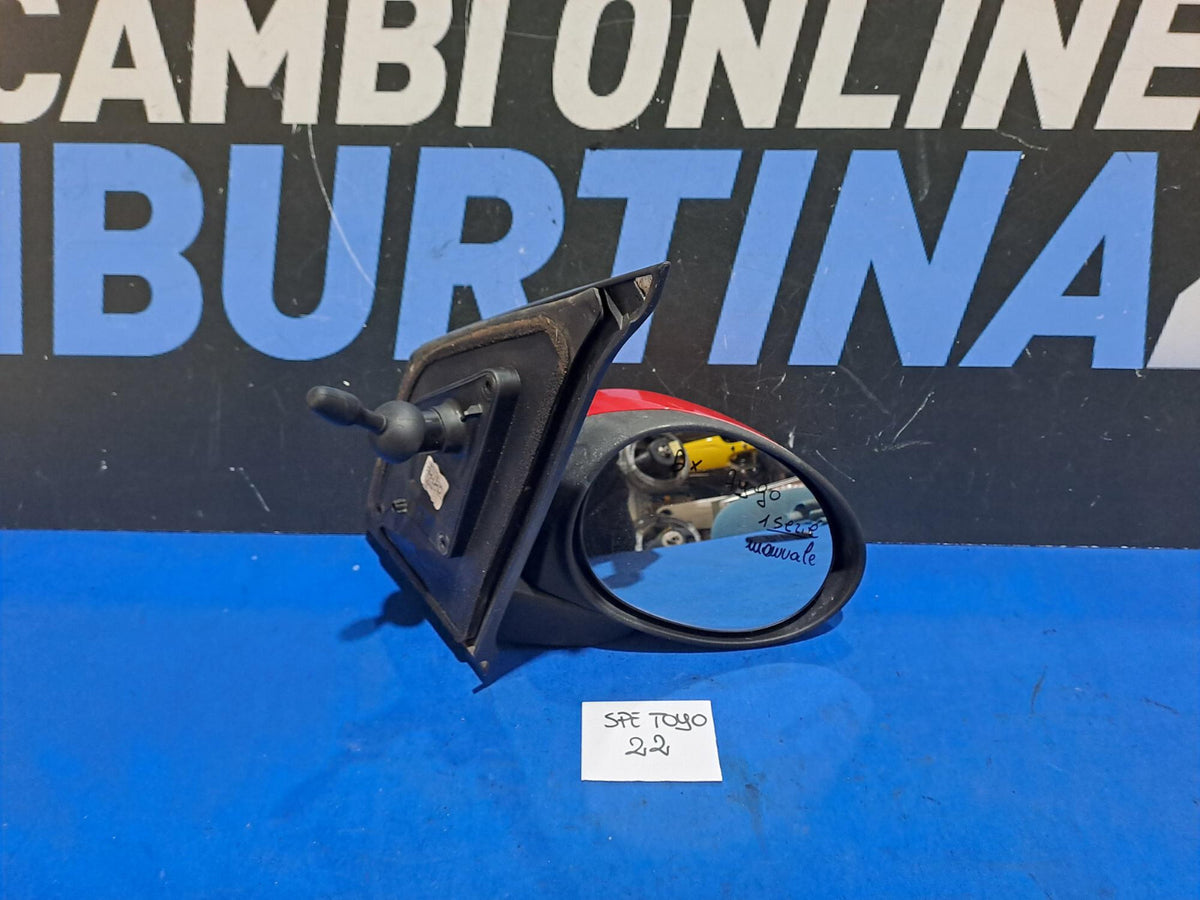 Specchio/Specchietto retrovisore destro Toyota Aygo 1 Serie 05-14 manuale - 22