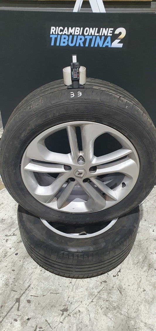 4 cerchi per Renault Koleos 18 pollici 5x114,3 centraggio 66,1 gomme vecchie