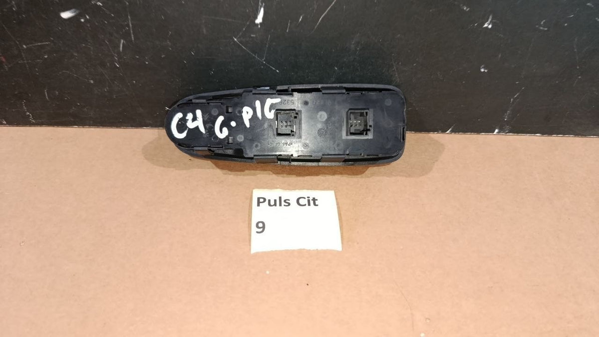 Puls Cit 9 - Pulsantiera Anteriore sinistra Citroen C4 Picasso 2006 2013 4 vetri