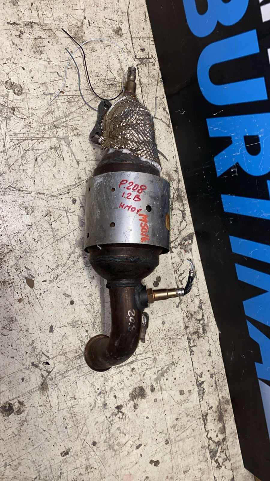 Catalizatore comerciale Peugeot 208 1.2 benzina