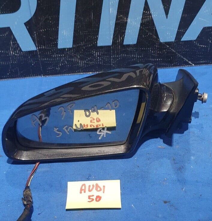 Specchio retrovisore specchietto Audi A3 3P sinistro 5 fili