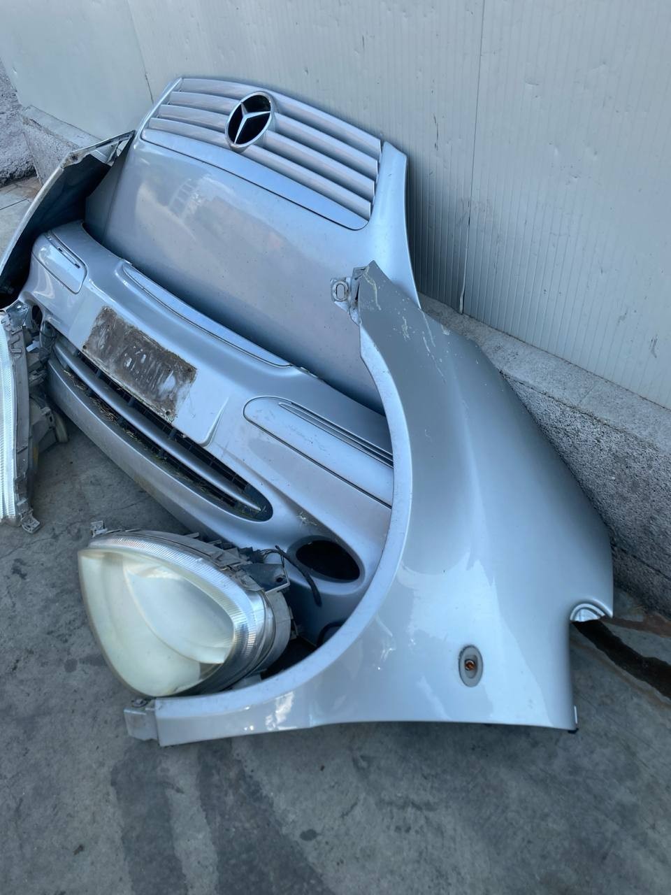 Muso completo musata Mercedes Classe A w168 1.6 Bz dal 2002 grigio argento