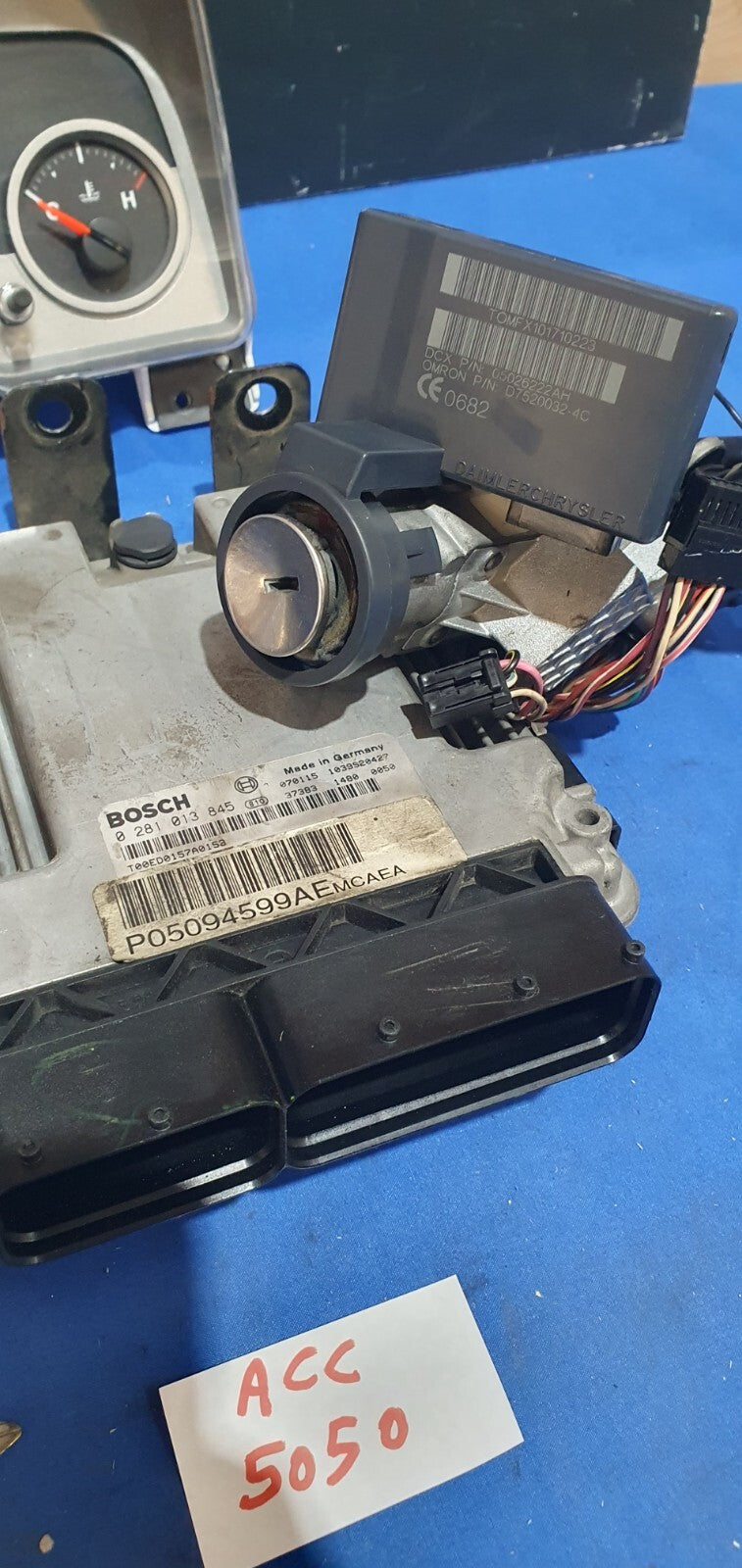 Kit accensione elettronica chiave e blocchetto Jeep Compass 2.0 D