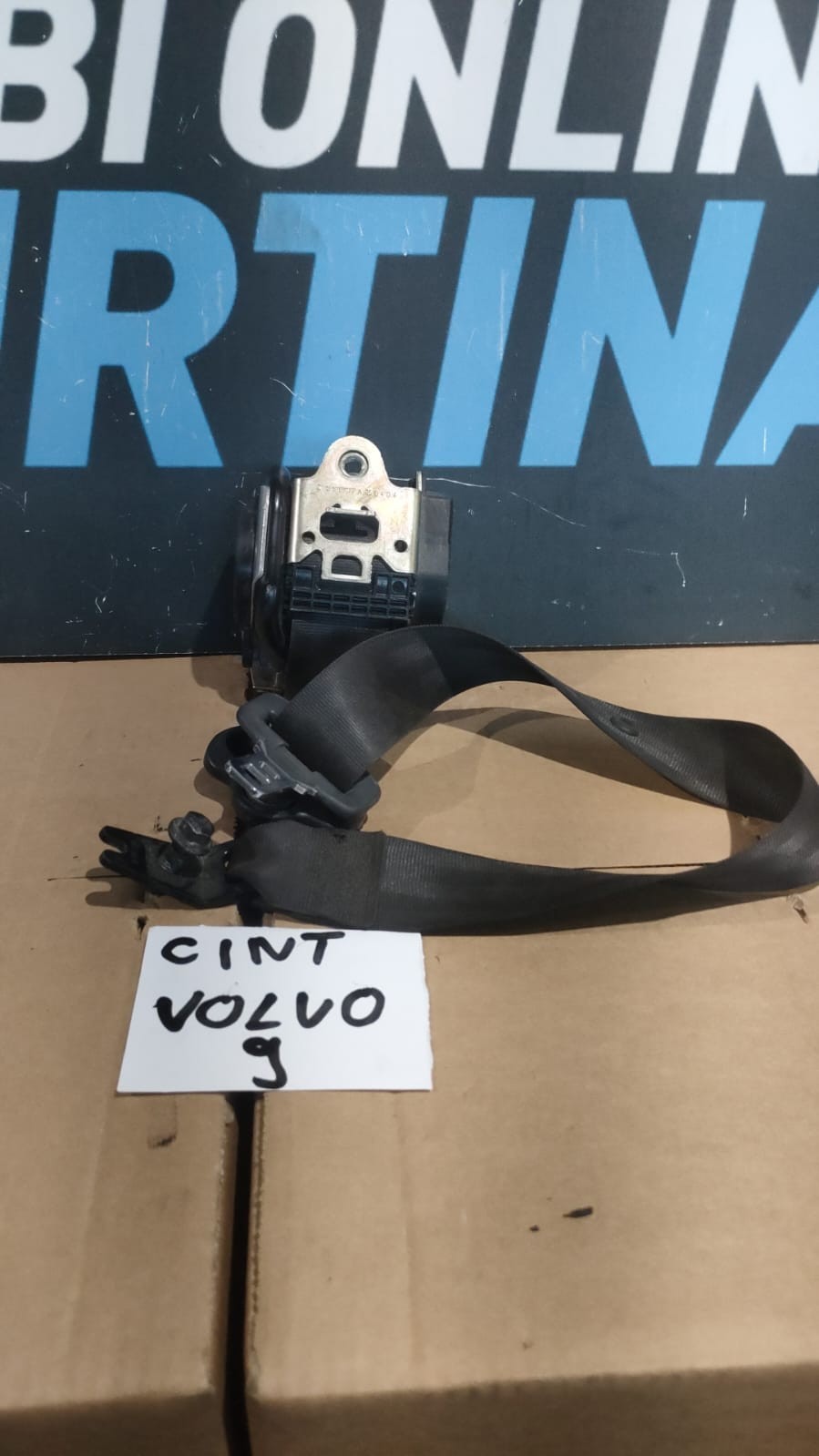 cintura di sicurezza posteriore sinistra Volvo V60  cint 9