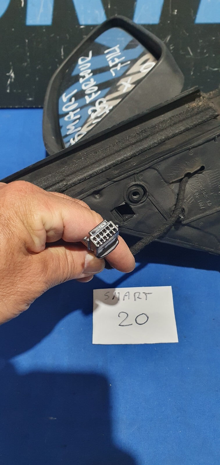 Spe smart 20 - Specchio specchietto retrovisore Smart 453 destro 7 fili