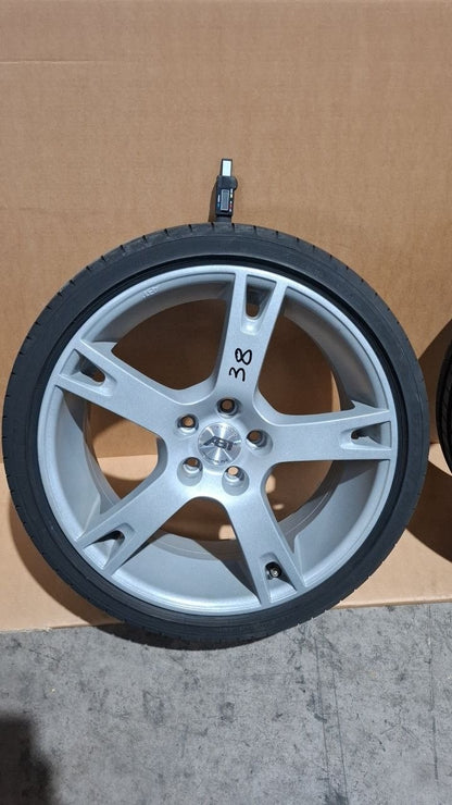 Cer 38 cerchi e gomme estive audi a4 b7 235-35-19 ABT originali
