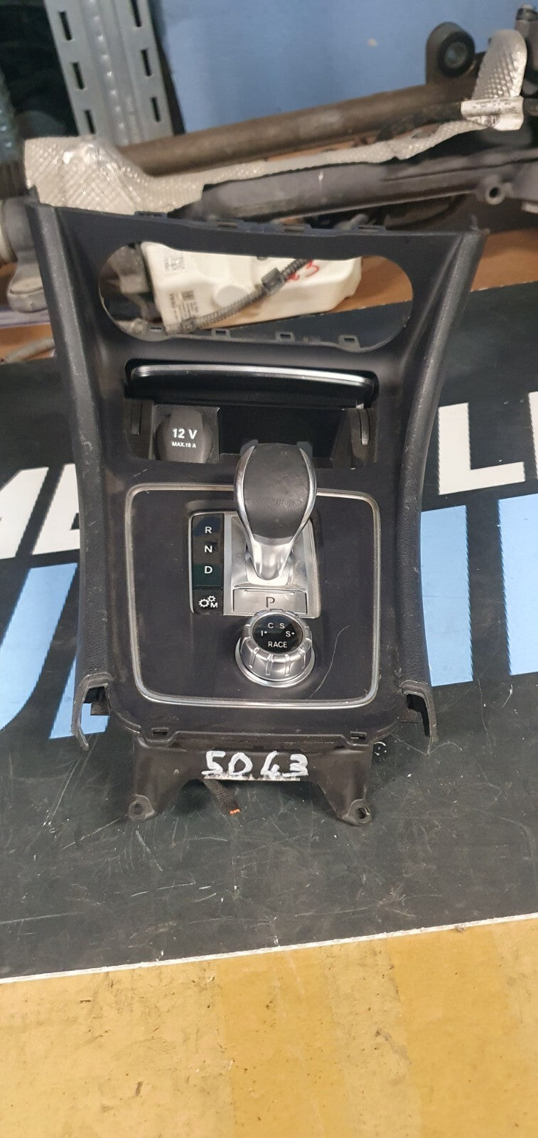 Leva cambio automatico Mercedes Classe A W176 completo di consolle e joypad