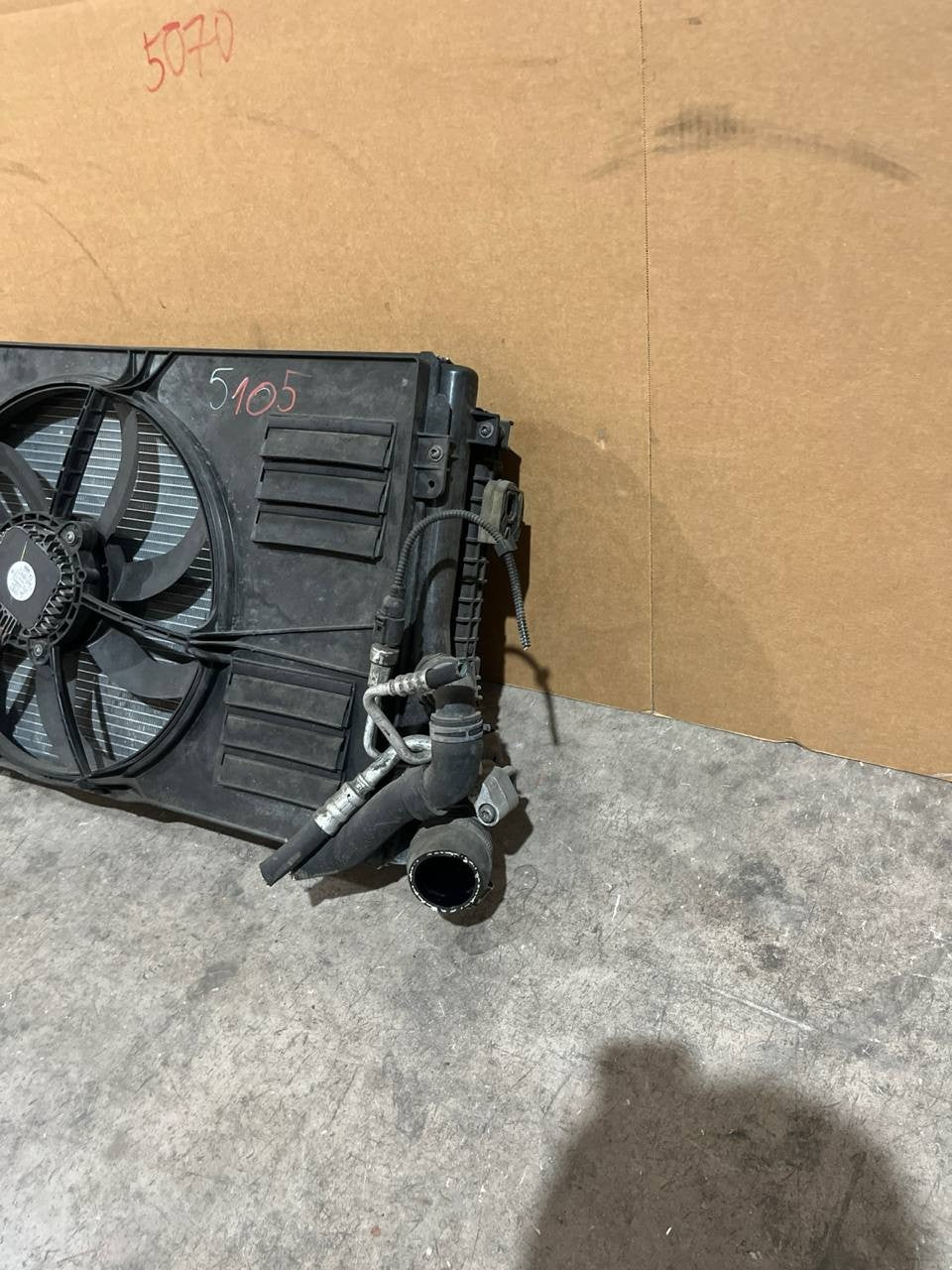 R 5105 kit radiatore Volkswagen Golf 6  1.6 D dal 2010