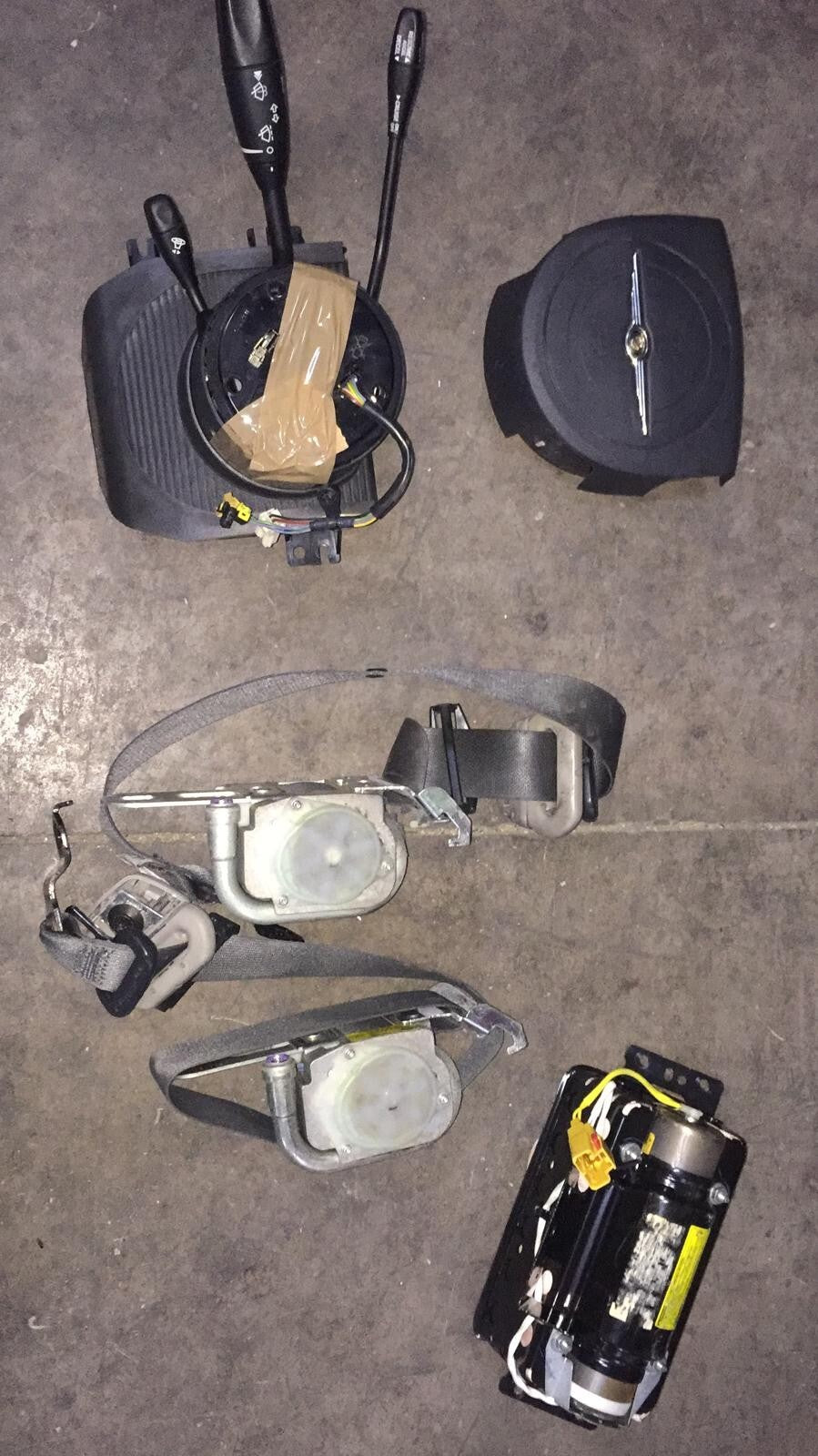 Kit Airbag Jeep Grand Cherokee 2010 in poi