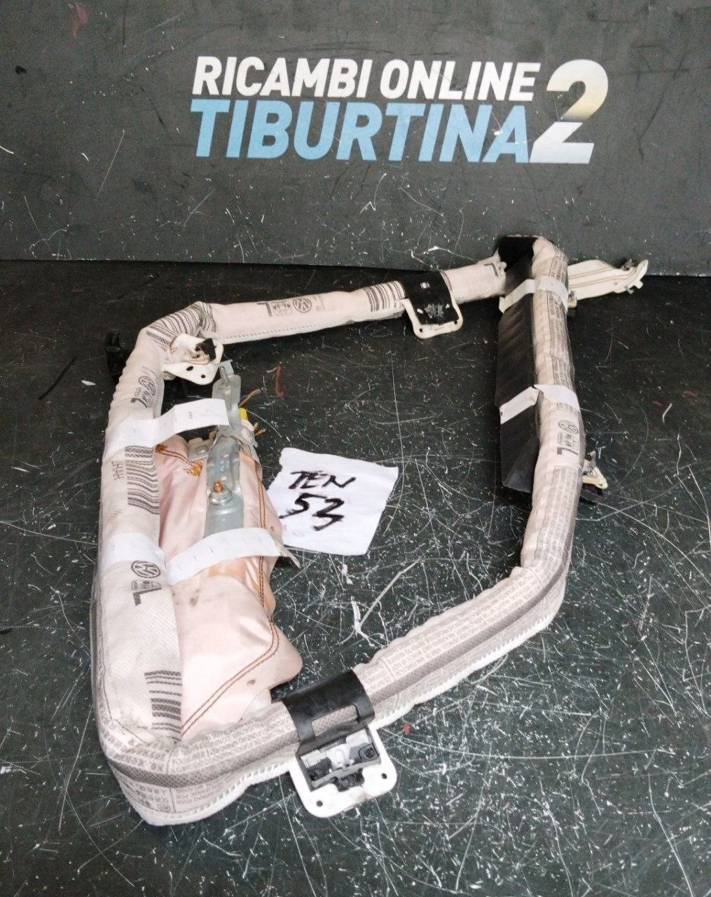 Ten 53 airbag tendina laterale sinistra  Volkswagen polo 2017 in poi