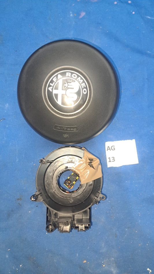 AG 13 Airbag volante più contatto spiralato Alfa Romeo Giulia  Stelvio dal 2016
