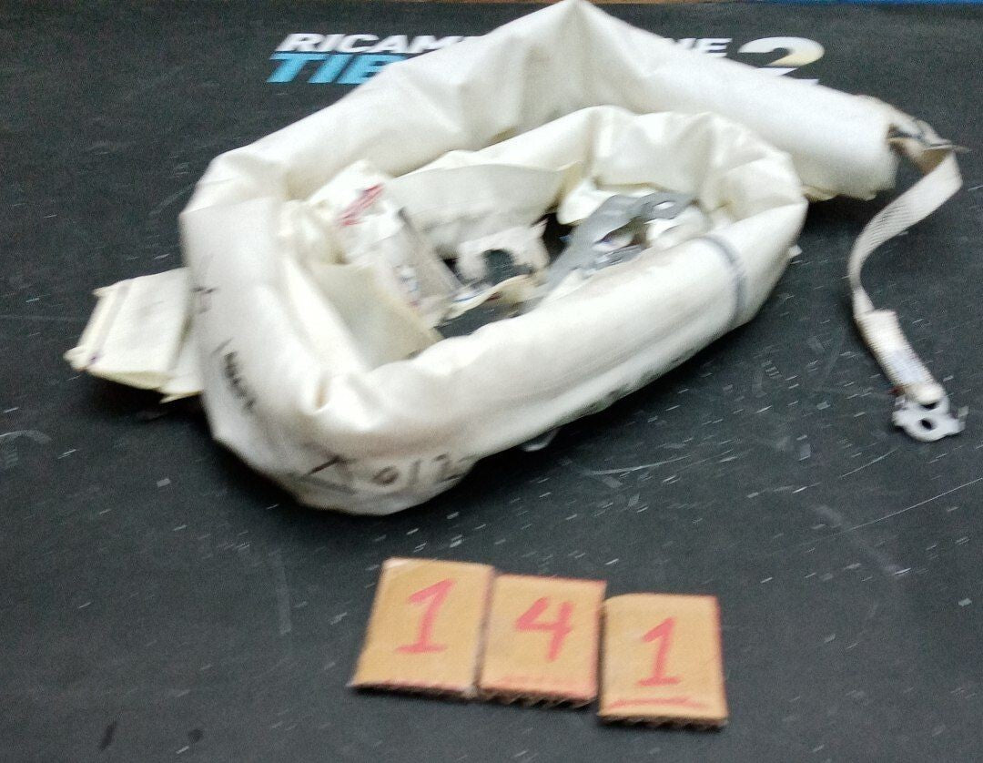 Airbag tendina laterale sinistra Renault clio 2012 in poi Numero 141