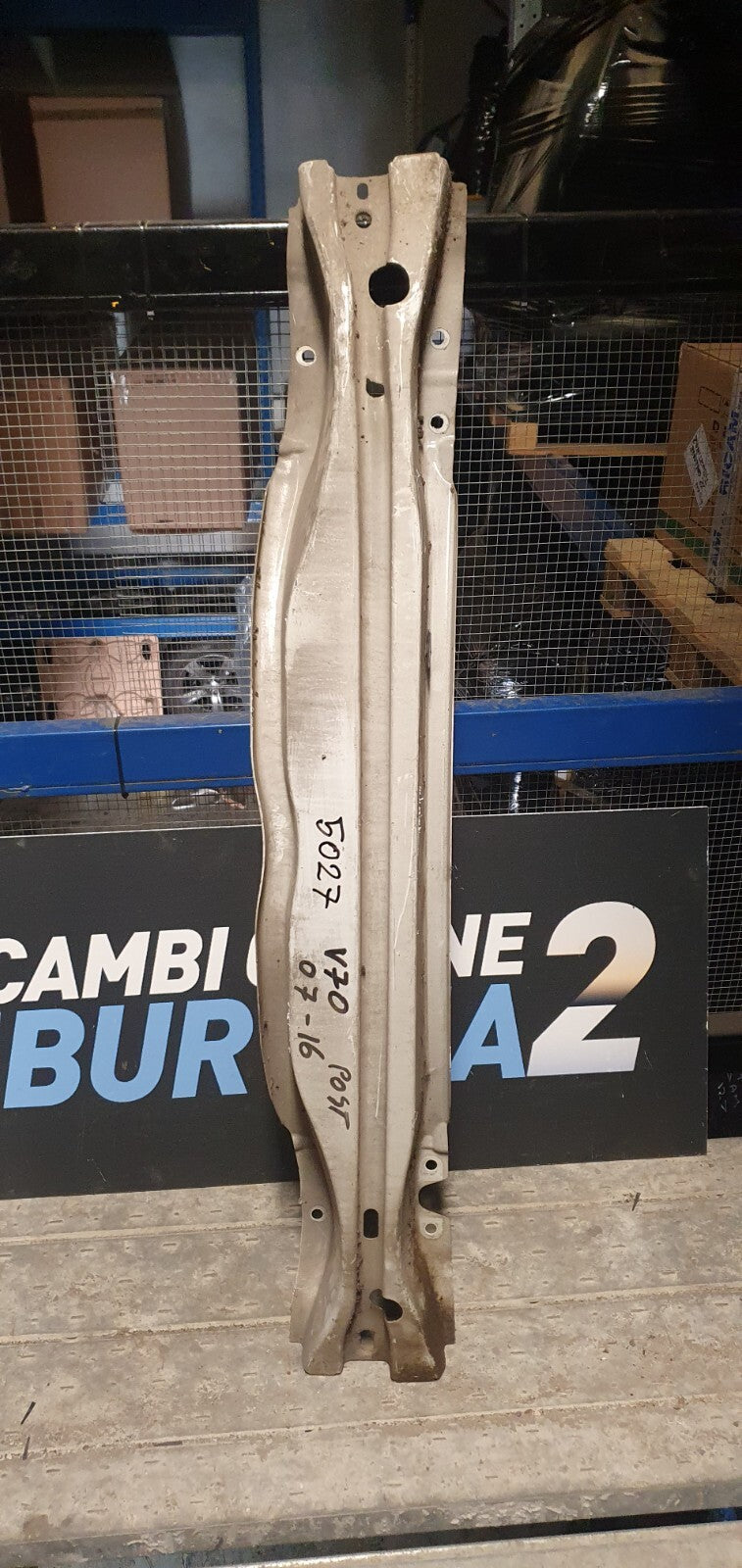 Traversa rinforzo paraurti posteriore Volvo V70 dal 2007 al 2016