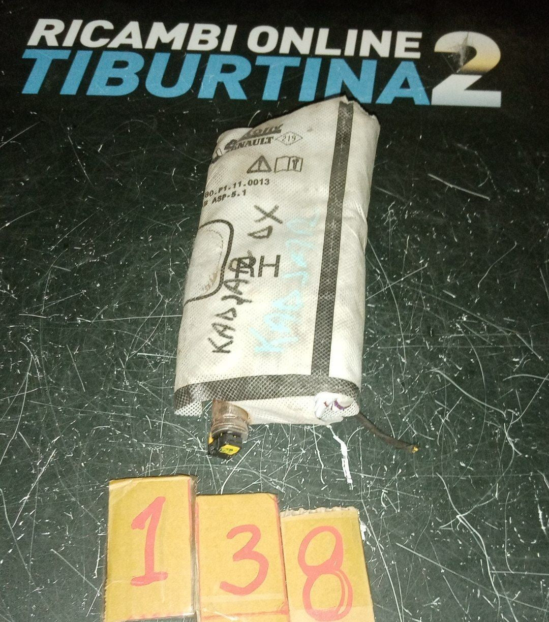 Airbag sedili  destra Renault kadjar 2015 Numero 138