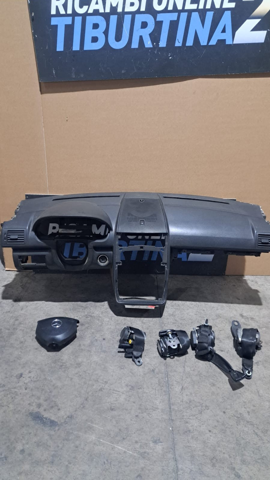 Kit airbag Mercedes benz classe a W169 dal 2009 al 2012