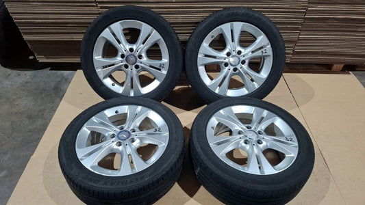 Cer 32 - cerchi con gomme da cambiare Mercedes classe c w205 225 50 17