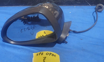 Specchio retrovisore Specchietto Opel Corsa D Sinistro 3 fili