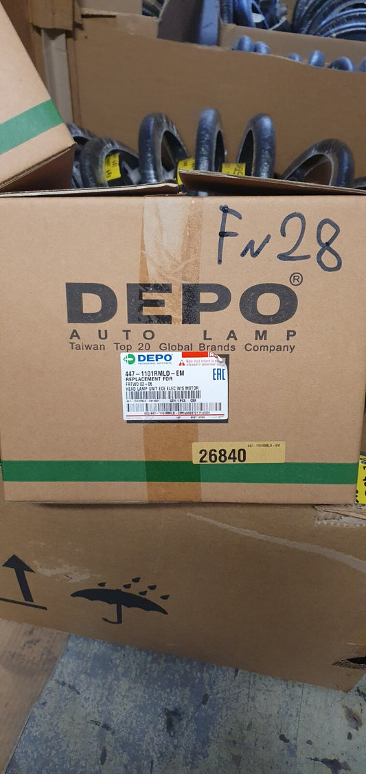 Faro anteriore nuovo commerciale Smart Fortwo dal 2002 al 2006 destro depo